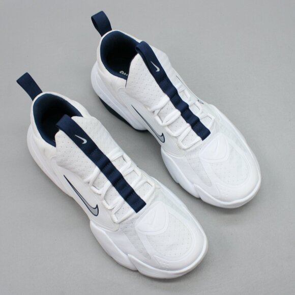 Nike Men's 9.5 Air Max Training Shoes Alpha Savage White Gym Sneakers AT3378-471 - Picture 6 of 12